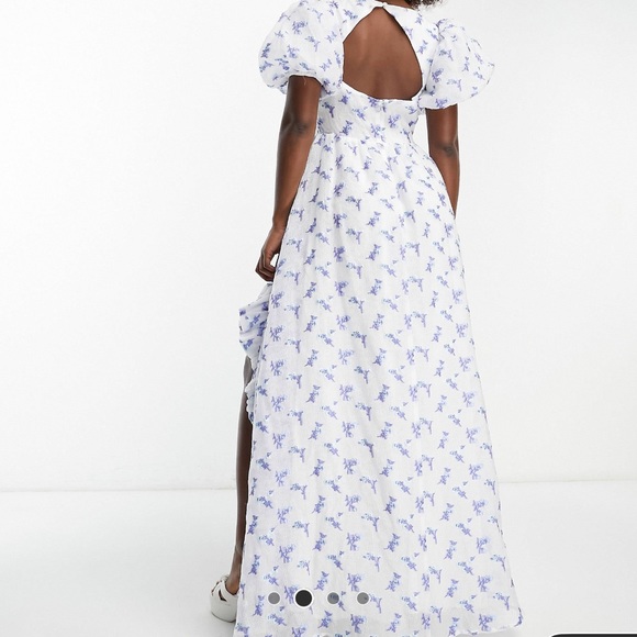 Maya puff sleeve dress size 12 - Picture 2 of 4